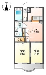 プリベールの物件間取画像